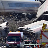 High-speed train crash kills at least 68 people in Spain